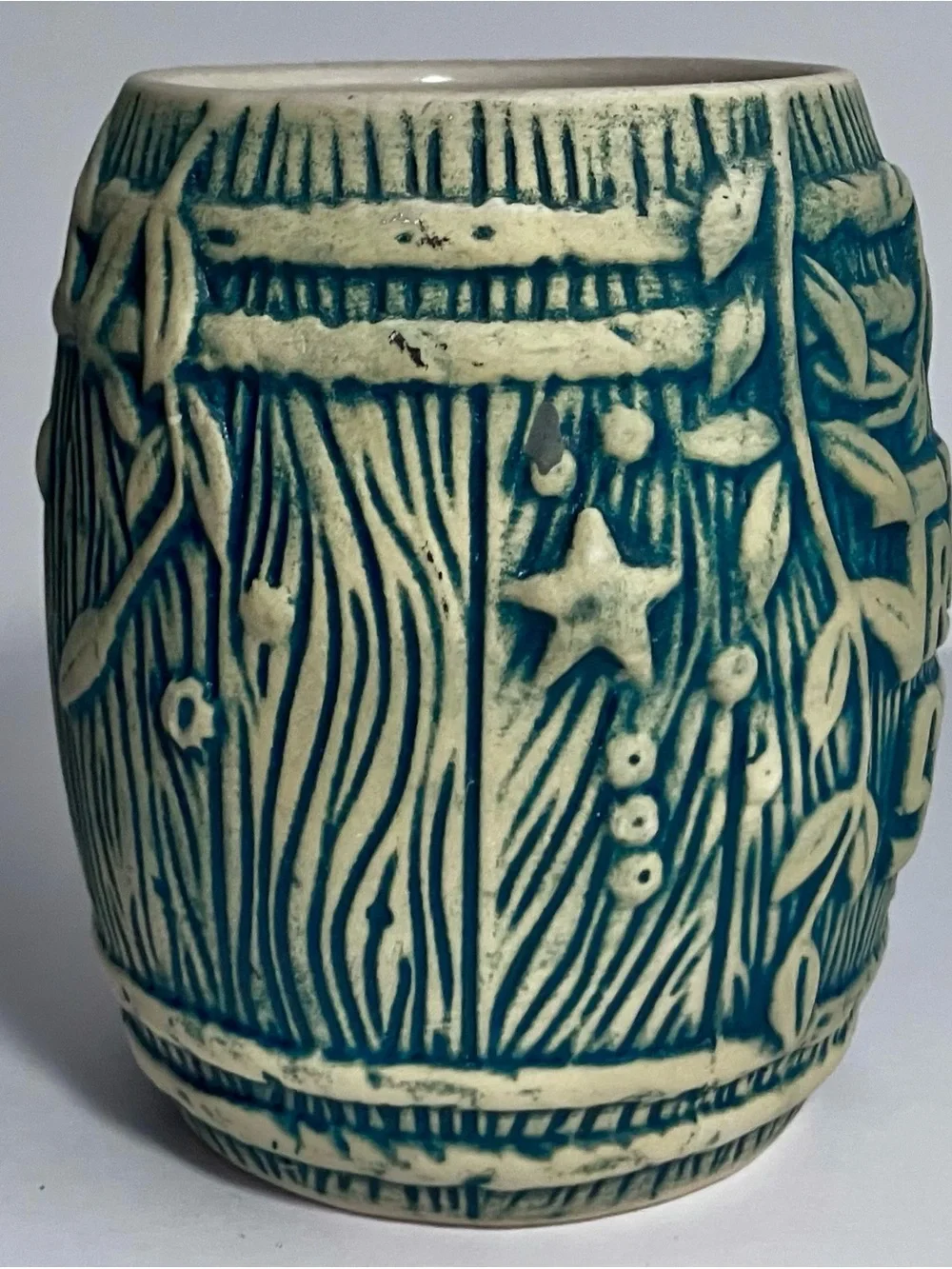 DISNEYLAND Trader Sam’s RUM BARREL MUG / 4th Edition / RARE Tiki Bar COLLECTIBLE - Picture 2 of 10